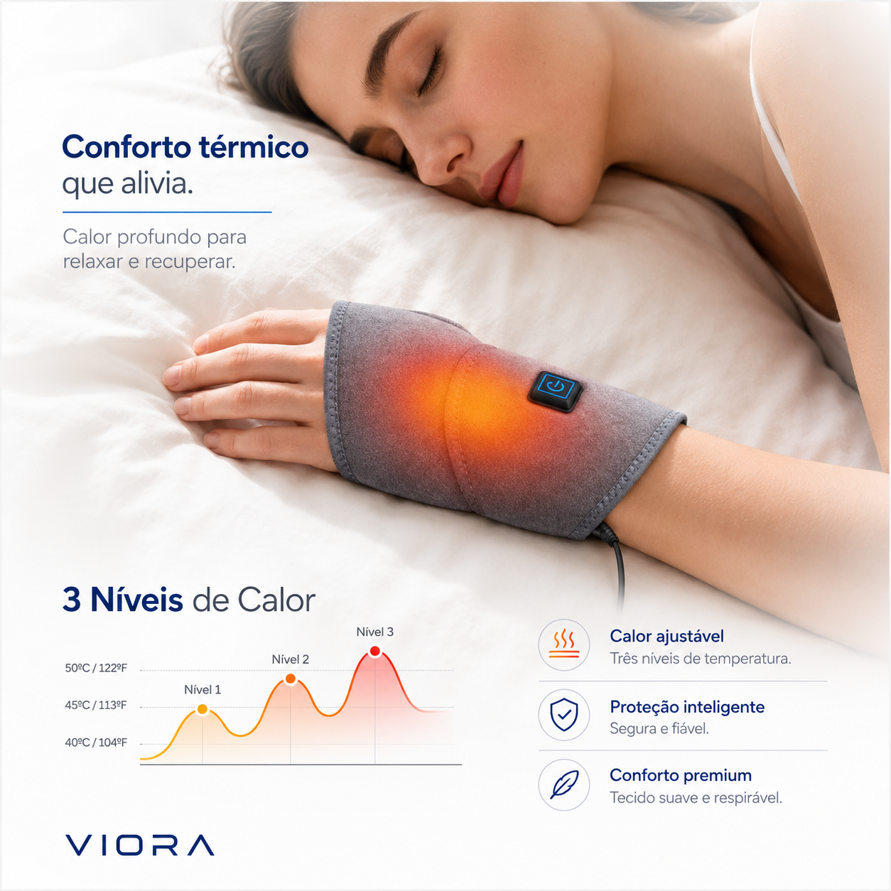 Viora ThermoWrist™ | Munhequeira Térmica