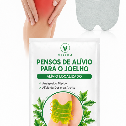Viora KneeRelief™ | Adesivos para Joelho (12 Unidades)