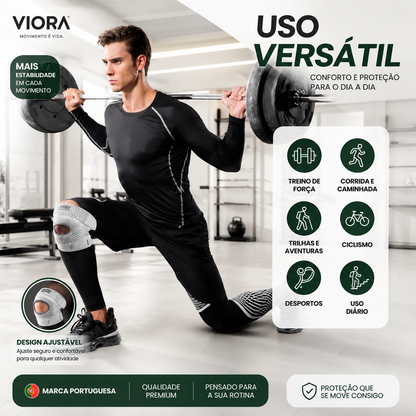 Viora KneeGuard Pro™ | Joelheira Estabilizadora