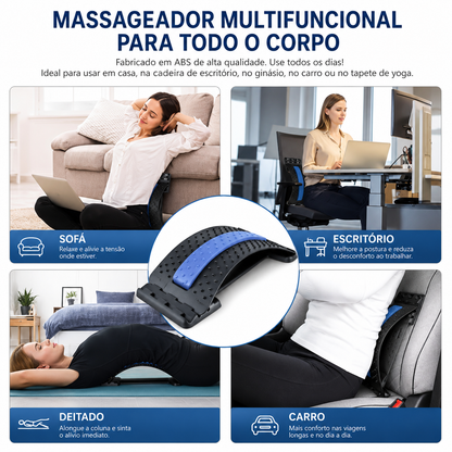 Viora BackStretch™ | Alongador Lombar e Corretor Postural
