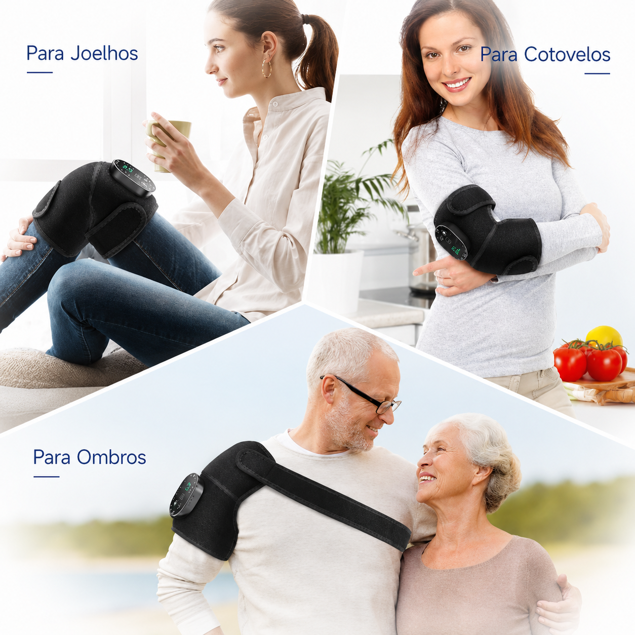 Joelheira de Massagem Térmica VIORA Thermo