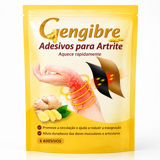 Viora GingerPatch™ | Adesivos de Gengibre (6 Unidades)