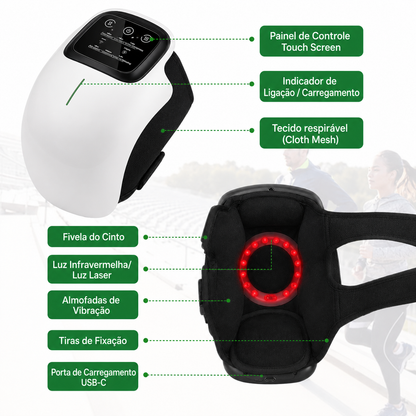 Massajador Inteligente para Joelho VIORA Recovery Pro
