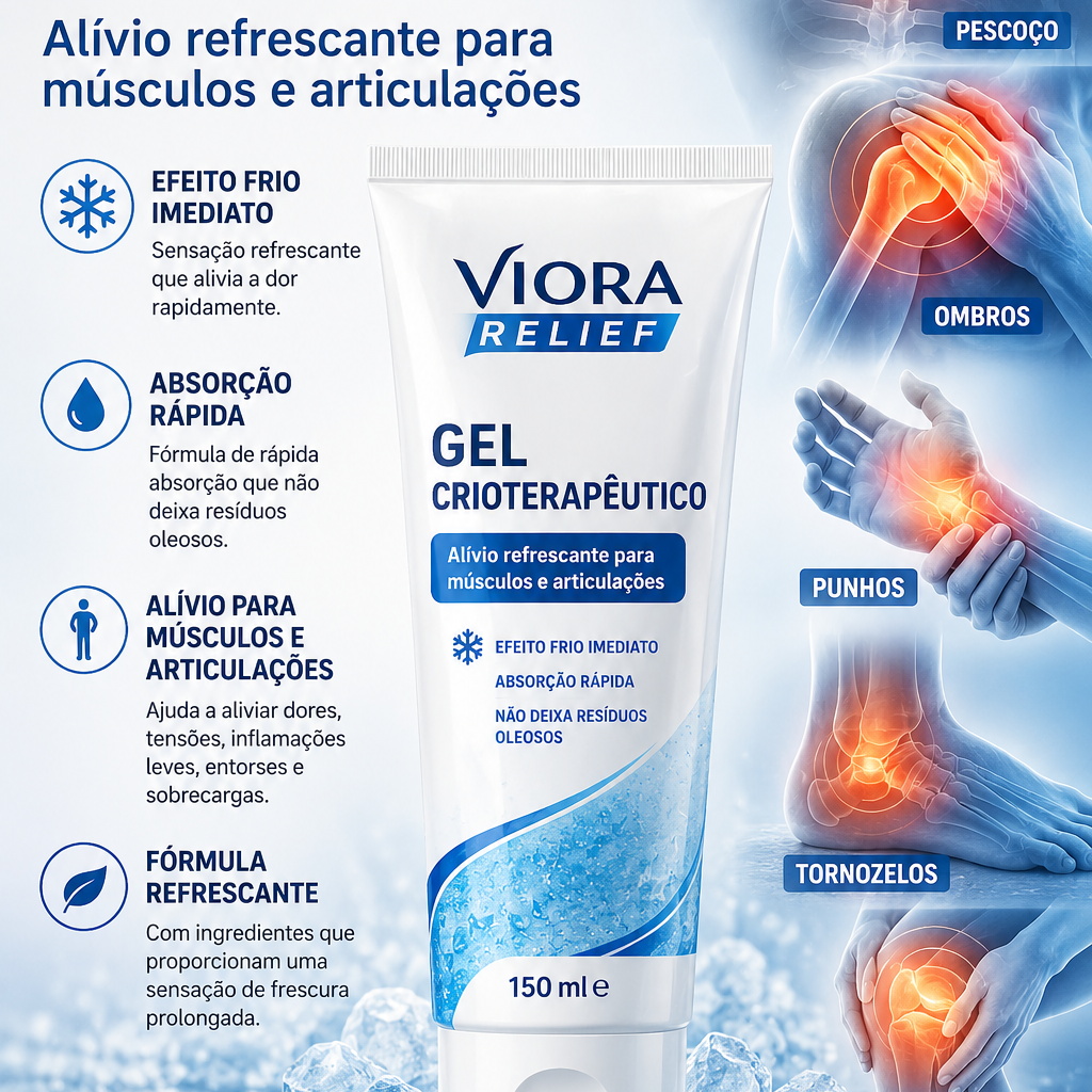 Gel Crioterapêutico VIORA Relief