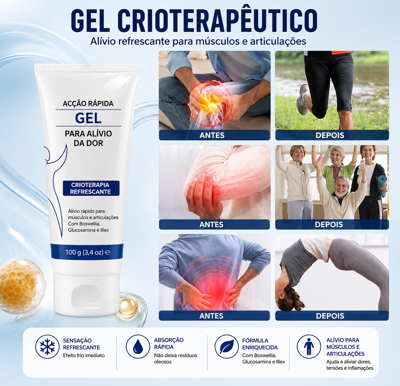 Gel Crioterapêutico VIORA Relief