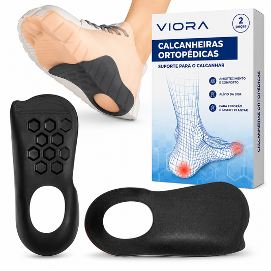 Viora HeelComfort™ | Calcanheiras Ortopédicas