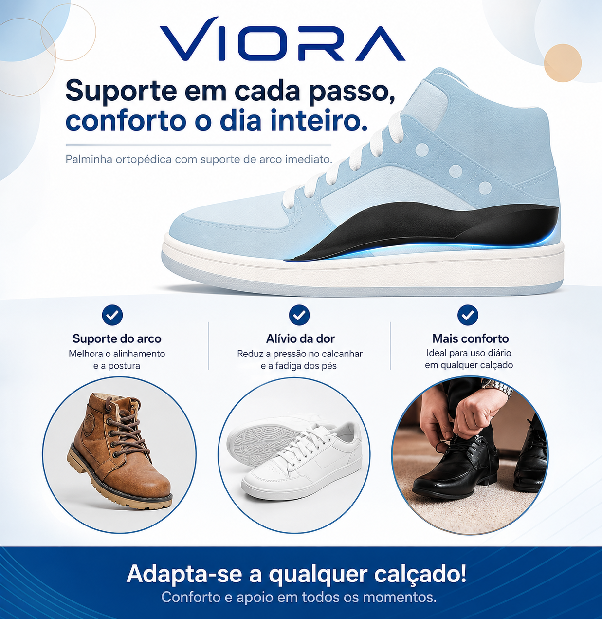 Calcanheiras Ortopédicas VIORA Mov