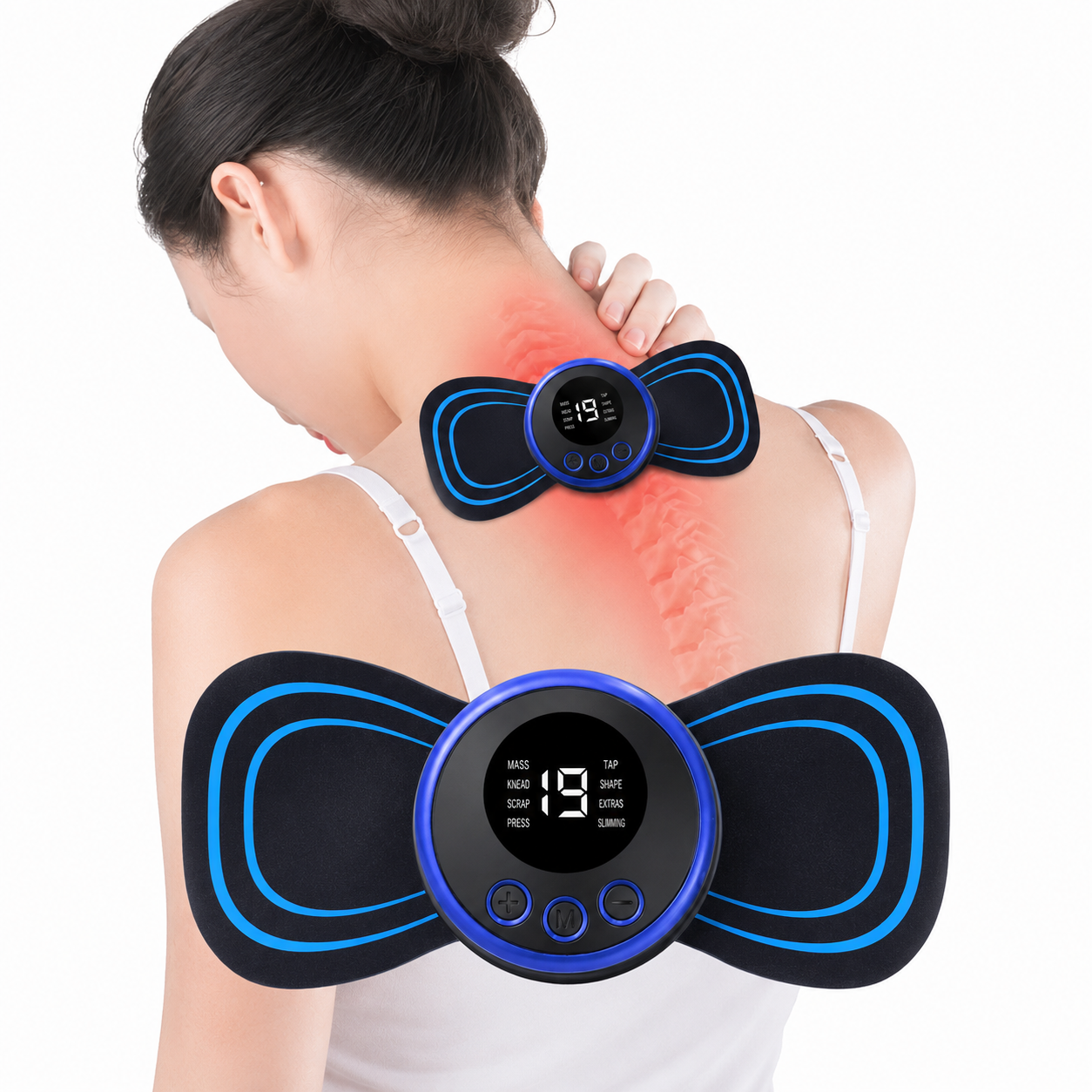 Viora ButterflyRelax™ | Massageador Cervical Elétrico