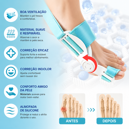 Viora BunionAlign™ | Corretor Ajustável para Joanetes