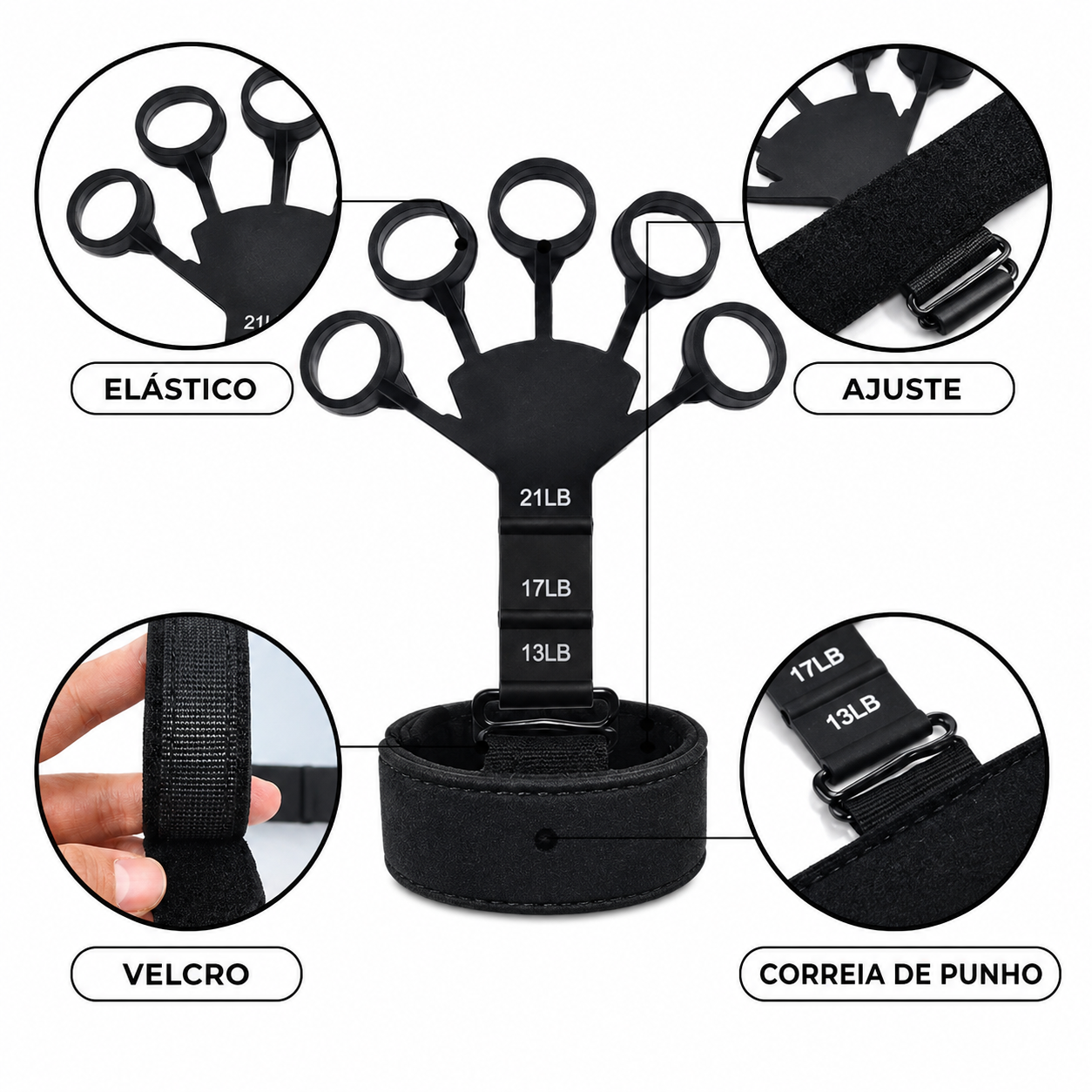 Viora GripForce™ | Treinador de Força para Dedos