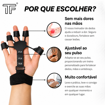 Viora GripForce™ | Treinador de Força para Dedos