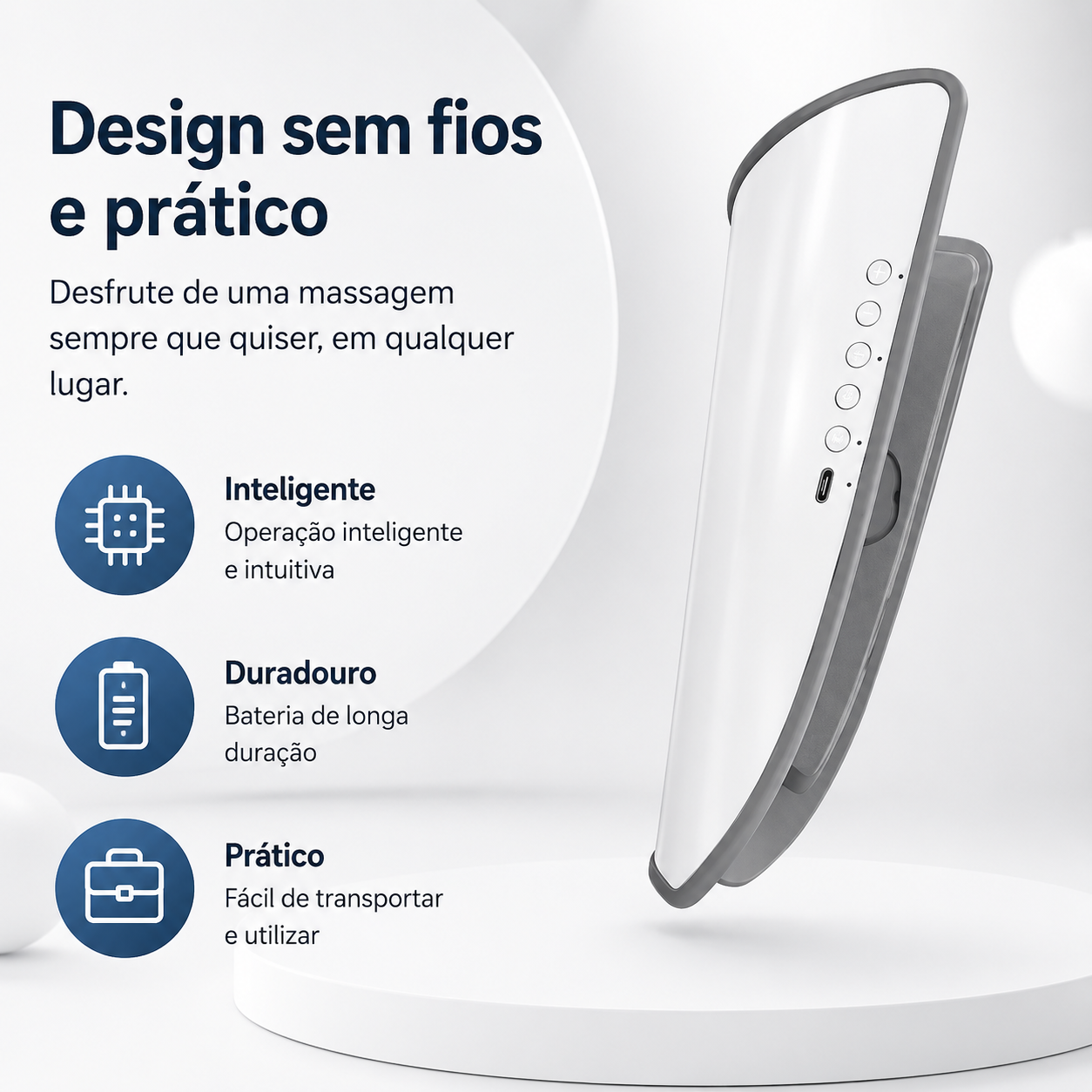 Viora LegTherm Pro™ | Massageador Elétrico para Pernas