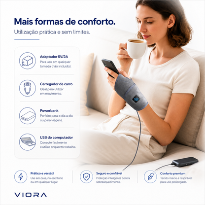 Viora ThermoWrist™ | Munhequeira Térmica