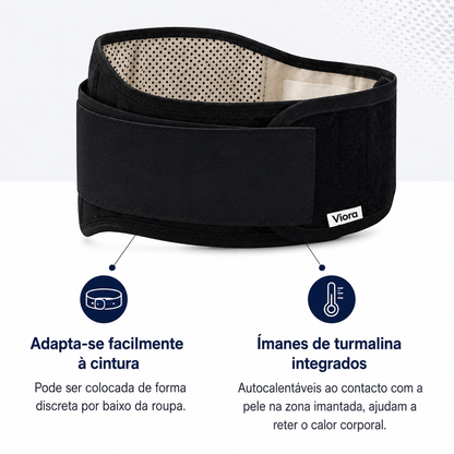 Viora SpineGuard™ | Corretor Postural com Suporte Lombar