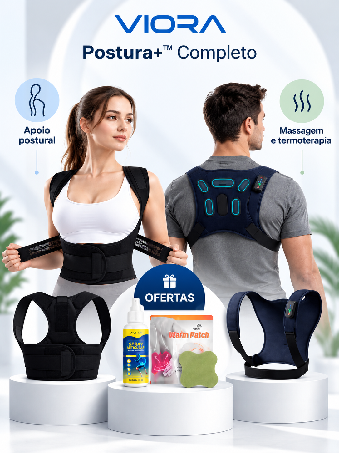 VIORA Postura+ | Sistema de Cuidado Postural
