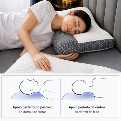 Viora SleepCloud™ | Almofada Ergonómica Antiestresse